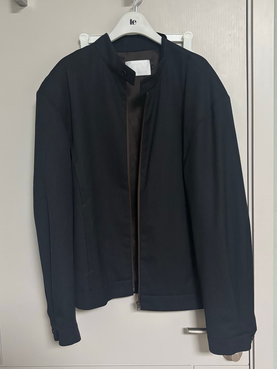 [M] 아모멘토 울 스트라이프 집업 자켓 상품이미지1