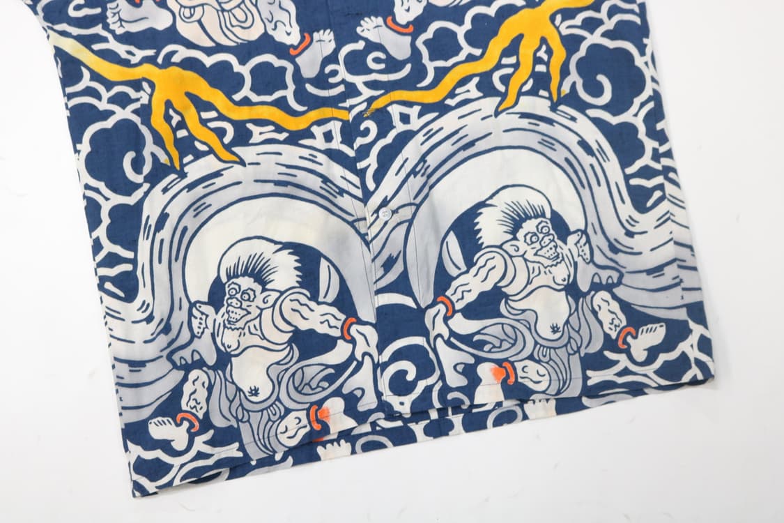 빈티지 이레즈미 그래픽 기모노 셔츠 (L) 상품이미지6