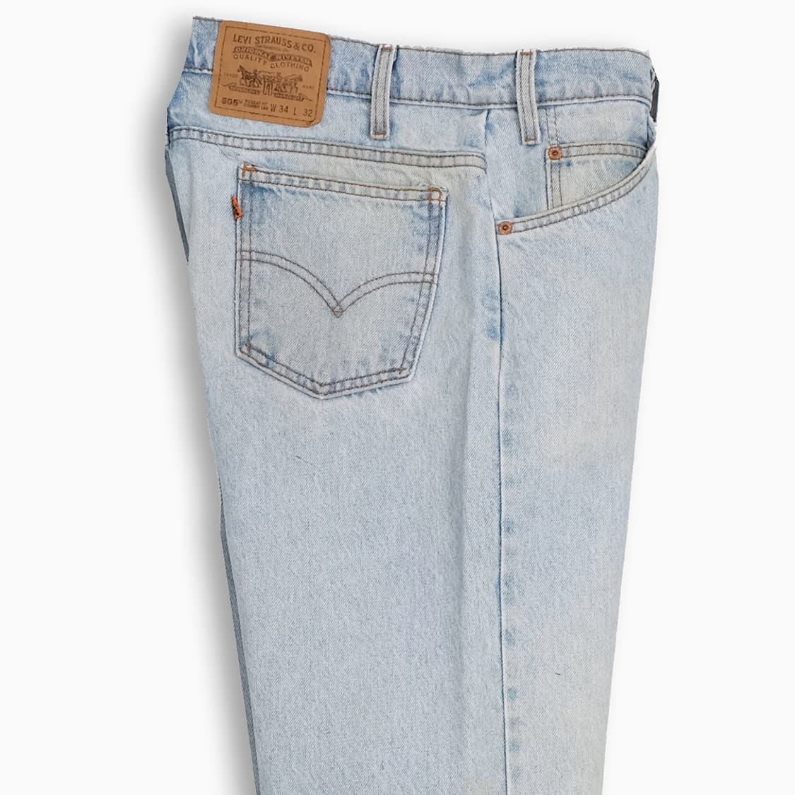 리바이스 505 오렌지탭 연청 90s 33 인치 OR50534114 상품이미지5