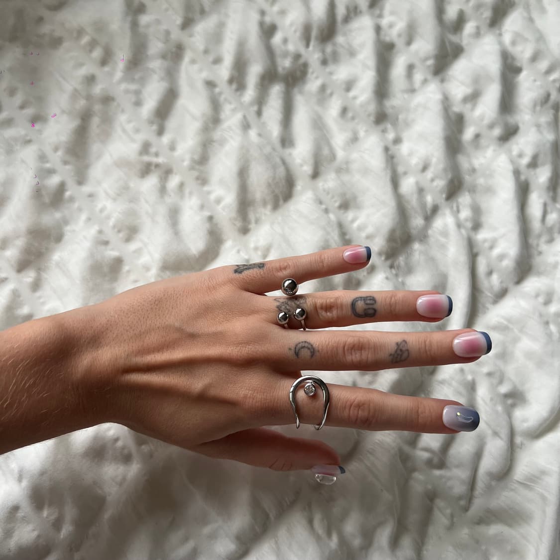 ✨ 실버 크리스탈 포인트 반지 상품이미지8