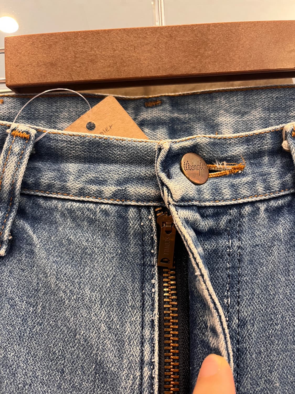 90s Wrangler 랭글러 13MWZ 데님 팬츠 (made USA) 상품이미지2