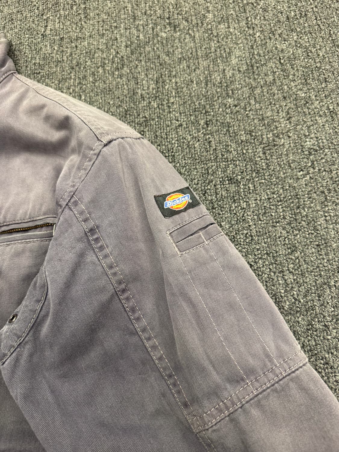 M)디키즈 빈티지 워싱 그레이 워크자켓 상품이미지3