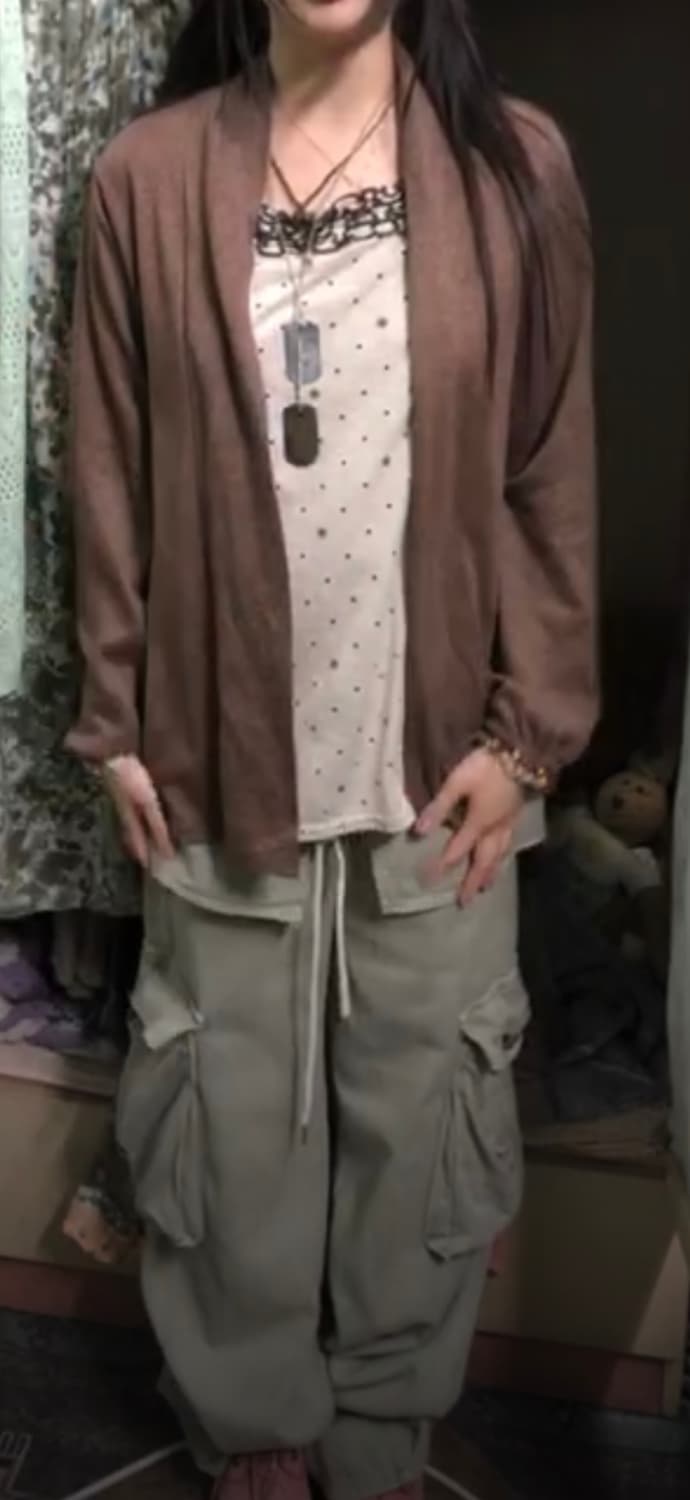 카모메산장 레이어드 롱슬리브 단품 상품이미지1
