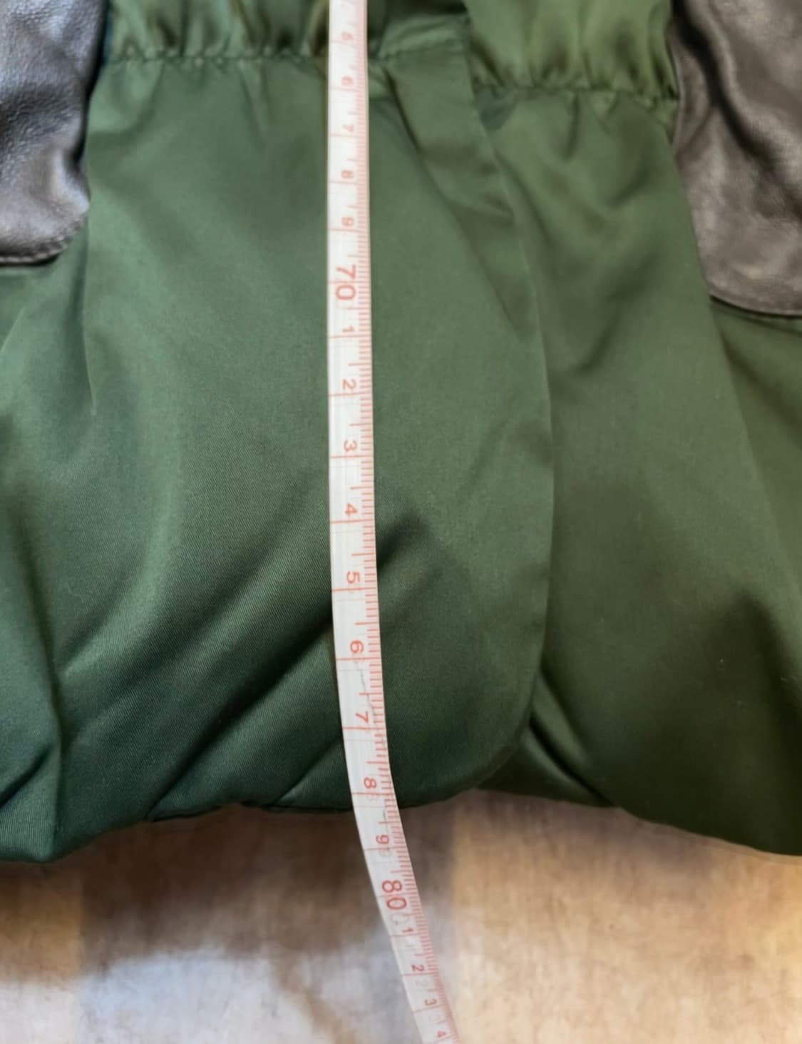 베네통 폭스퍼 양가죽 오리털패딩조끼:) 롱조끼베스트 덕다운 여우털조끼패딩 상품이미지9