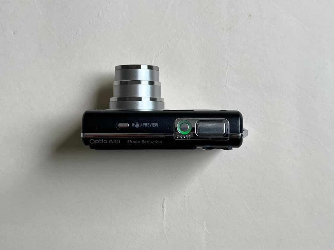 Pentax 펜탁스 옵티오 A30 빈티지 카메라 [부품] 상품이미지6