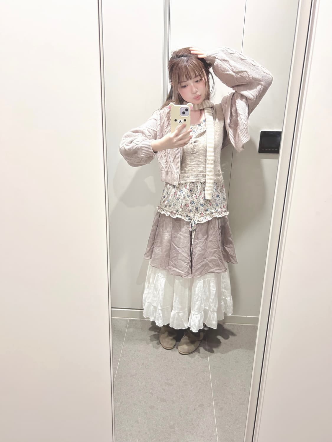 벚꽃 뮤트 모리 코디 세트 사와코 하구미 모리걸 상품이미지4