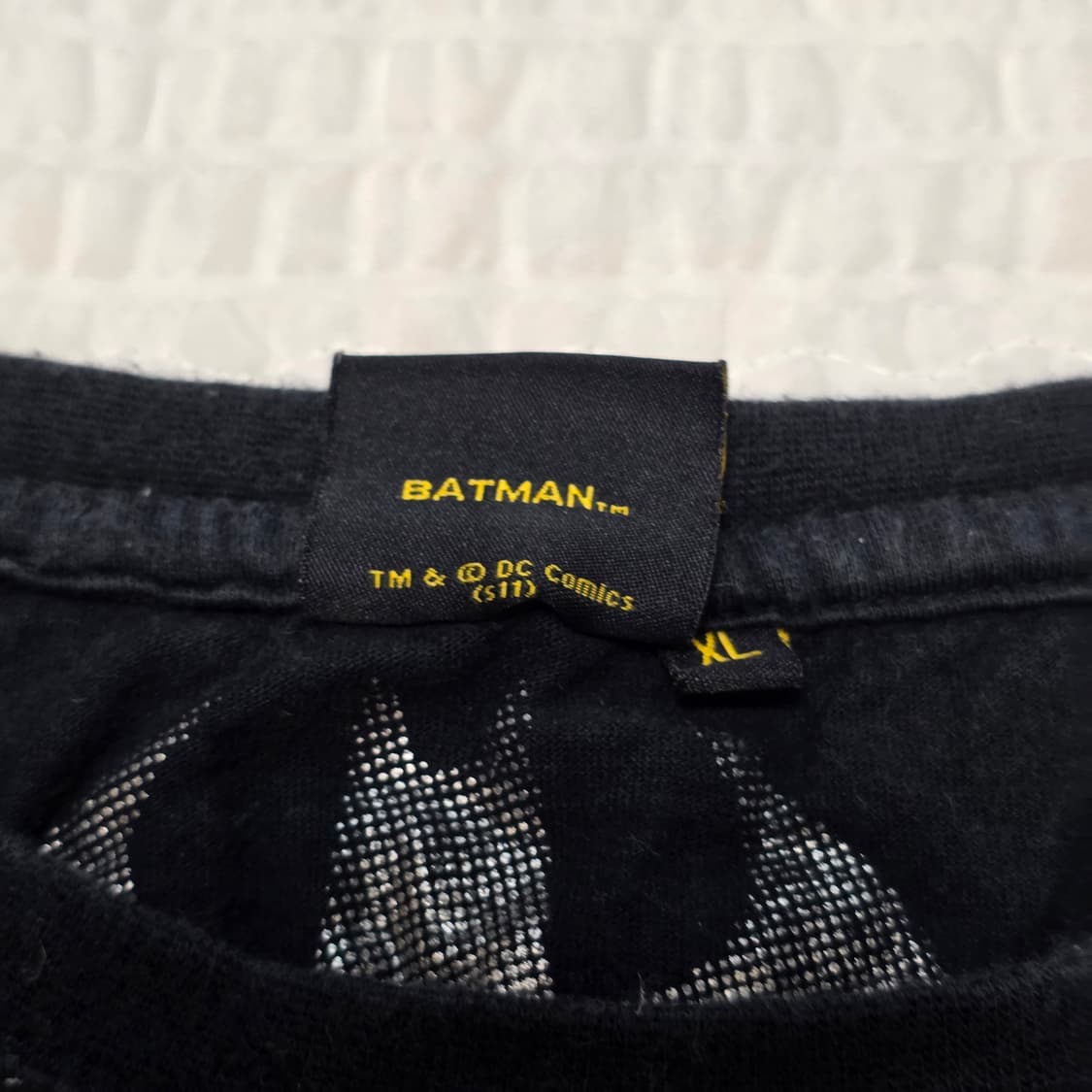 DC 90s빈티지) 정품 조커 프린팅 블랙 반팔 티셔츠 상품이미지5