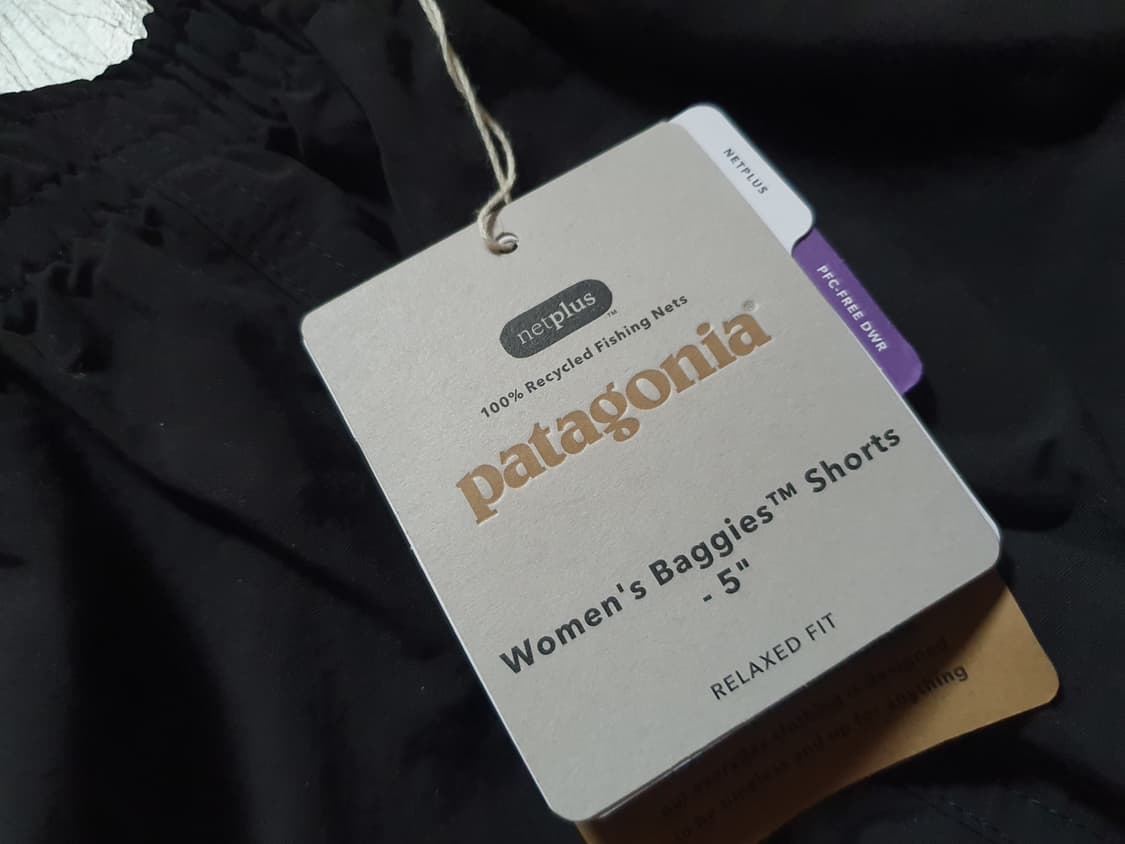 (새상품)파타고니아 여성 배기스5인치 블랙 S(27~28) 상품이미지4