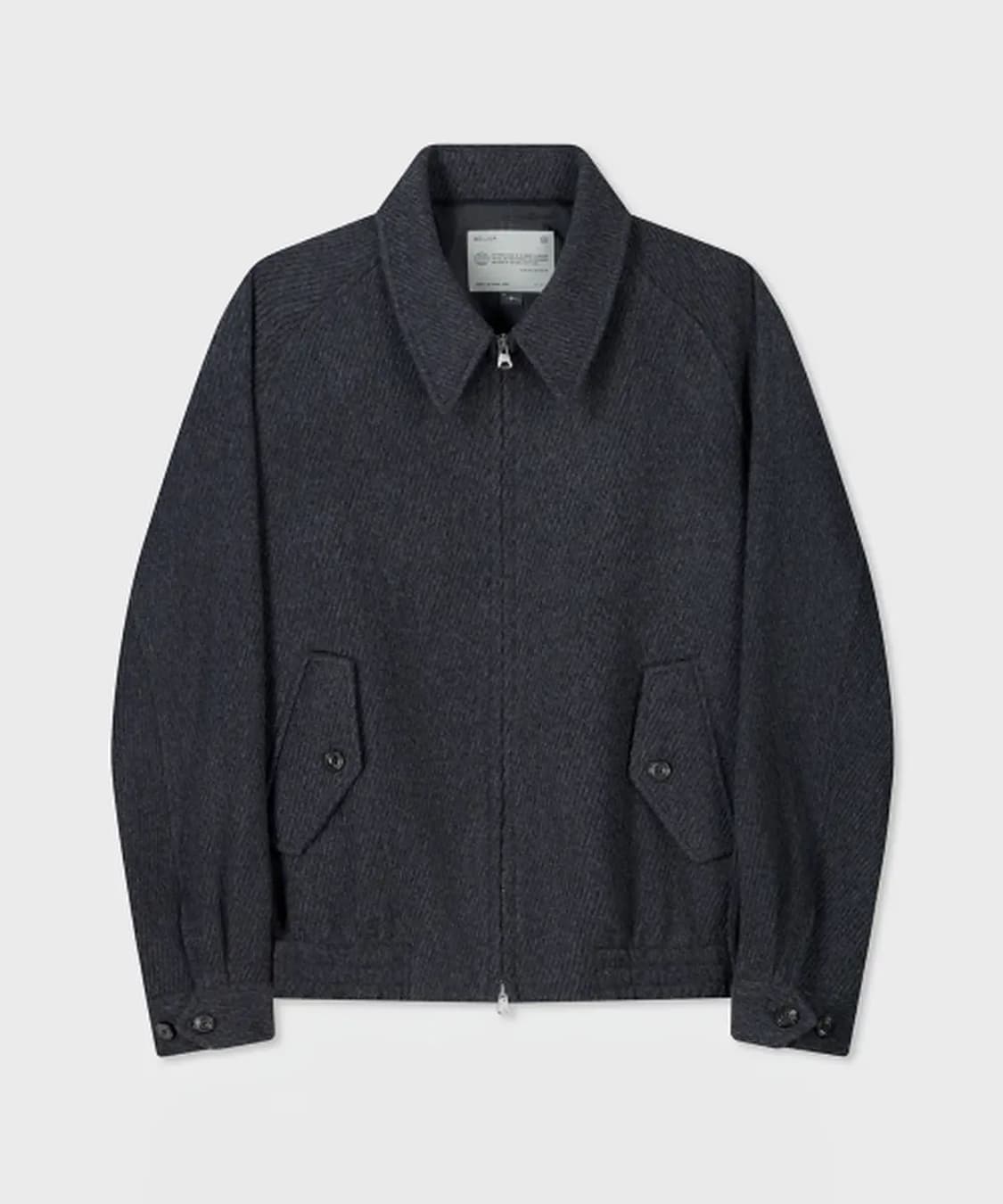 벨리에 다이에그널 헤비 울 자켓 - 차콜 그레이 5/105 상품이미지1