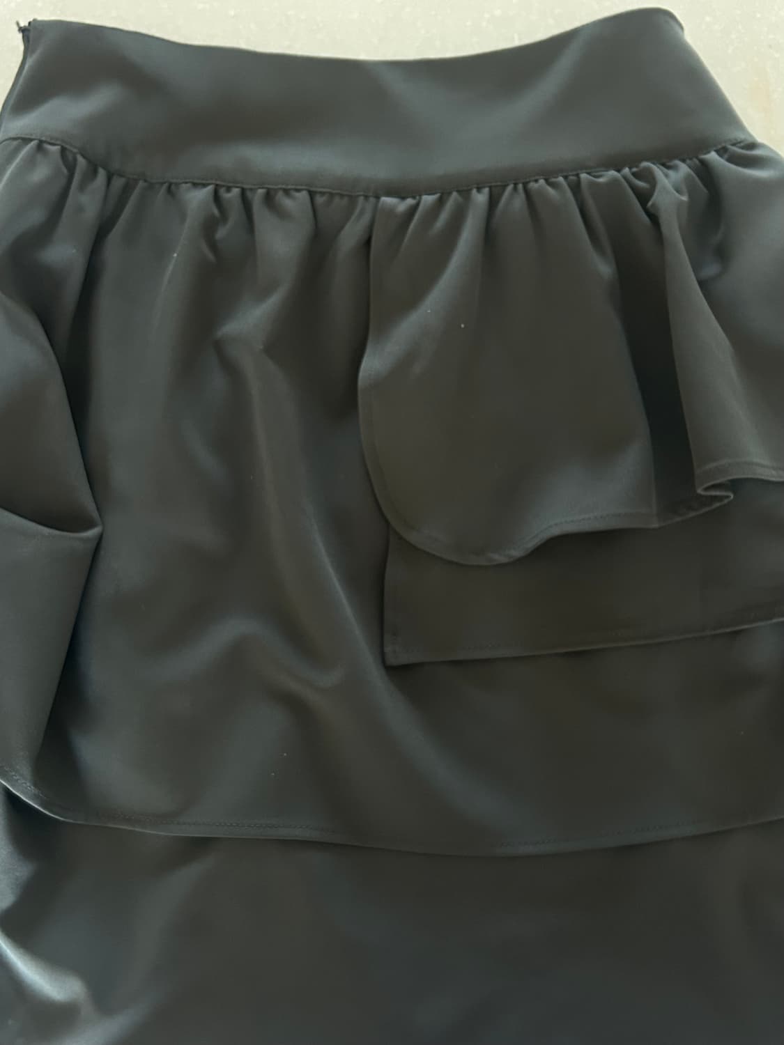 (택O) 미세키서울 Unbalanced layers midi skirt 상품이미지3
