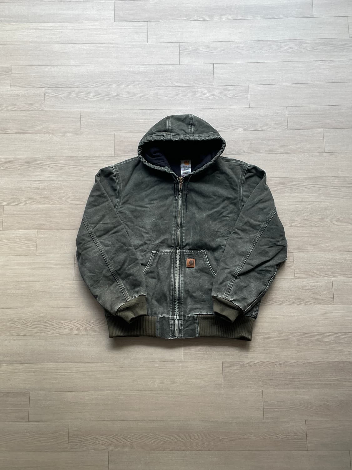 칼하트 j130 mos 모스 액티브 샌드스톤 상품이미지1