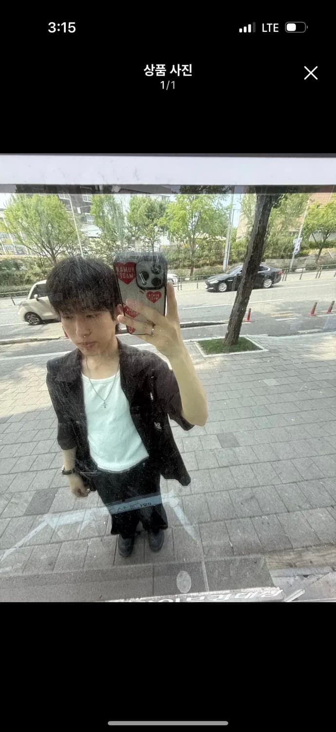 자라 단추디테일 반팔 셔츠 상품이미지1