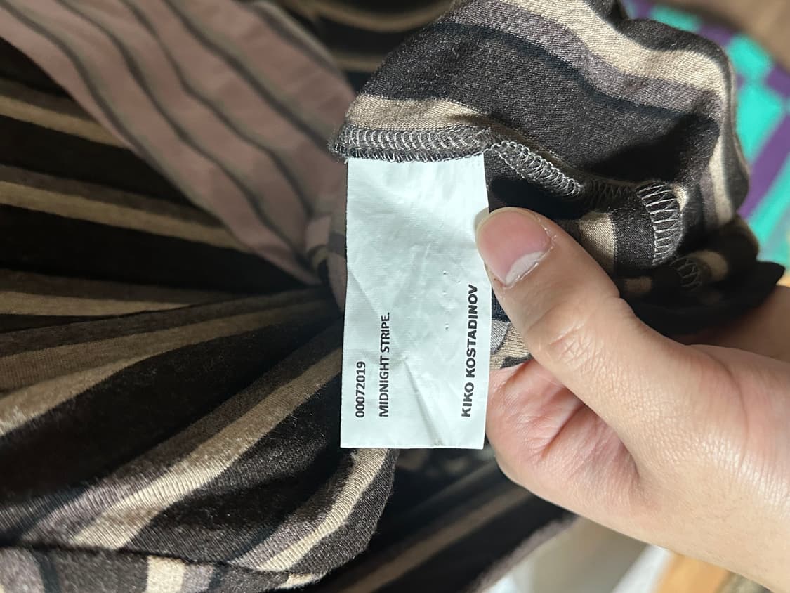 [M] kiko kostadinov midnight stripe 2019 상품이미지9