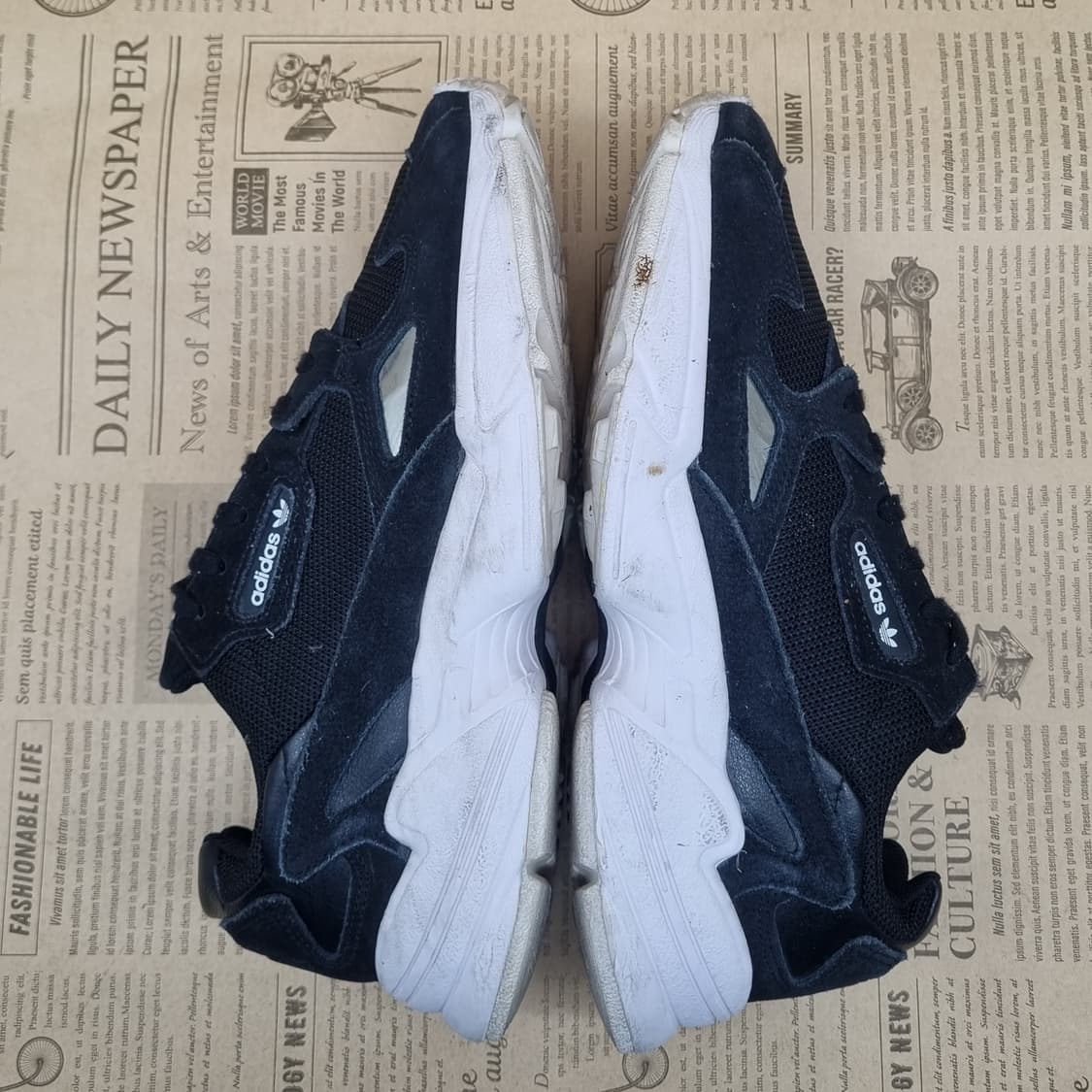 아디다스 팔콘 블랙 스니커즈250 상품이미지5