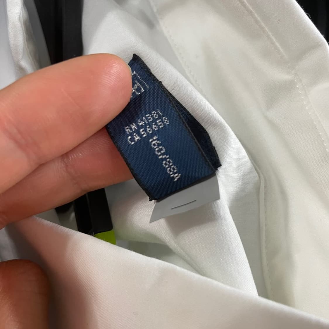 4 폴로 여성 화이트 봄여름 포플린 셔츠  상품이미지9