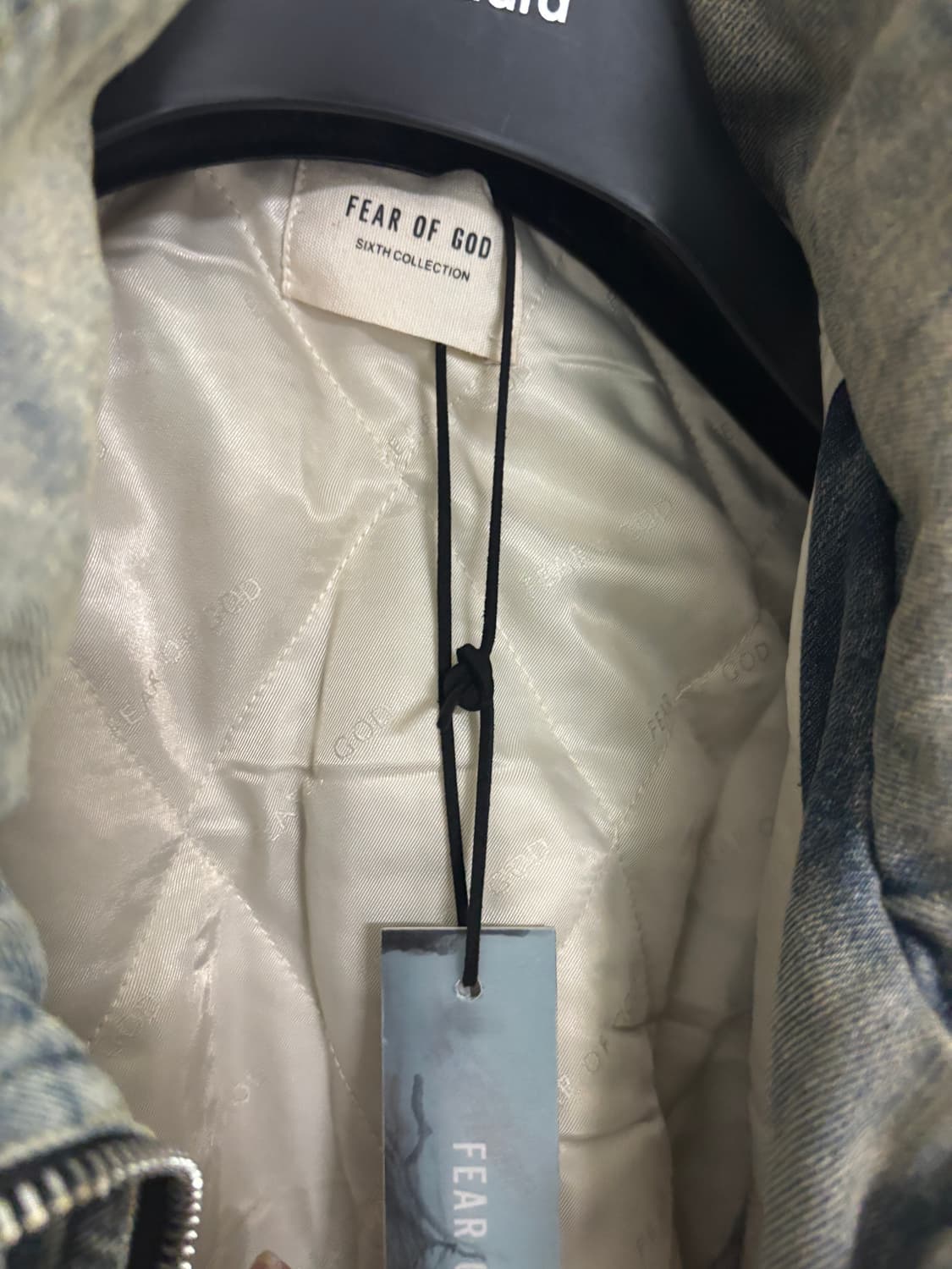 피어오브갓 워싱 데님 청자켓 / L 105-110 상품이미지3