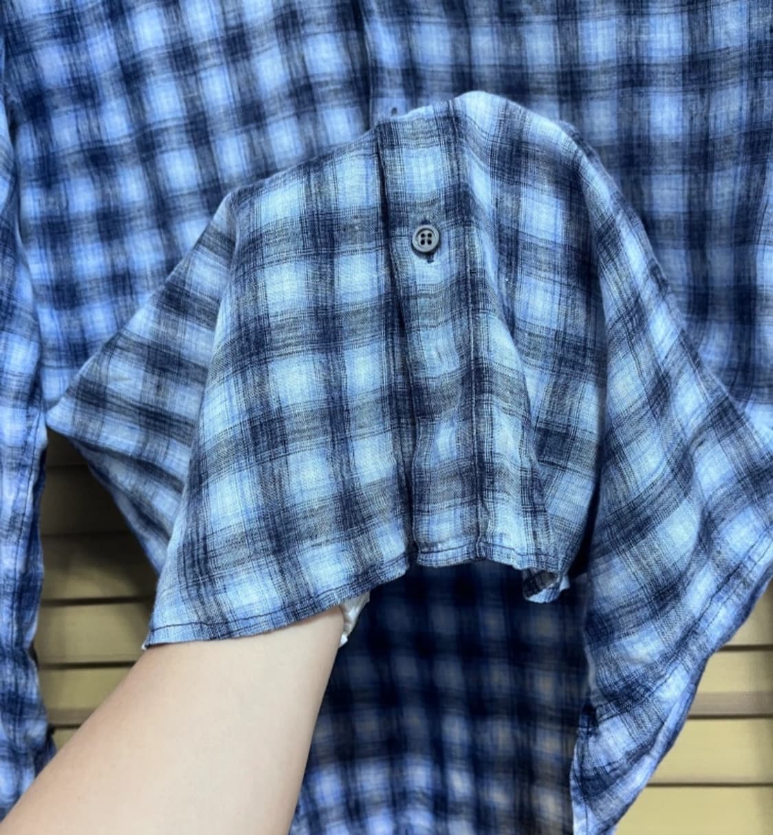 솔리드옴므 남성 체크린넨셔츠
 상품이미지5