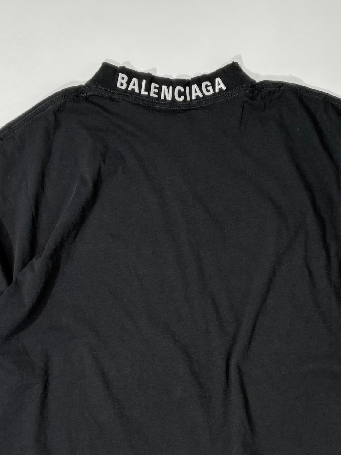 BALENCIAGA MEDIUM FIT T-SHIRT FADED BLAC 상품이미지5