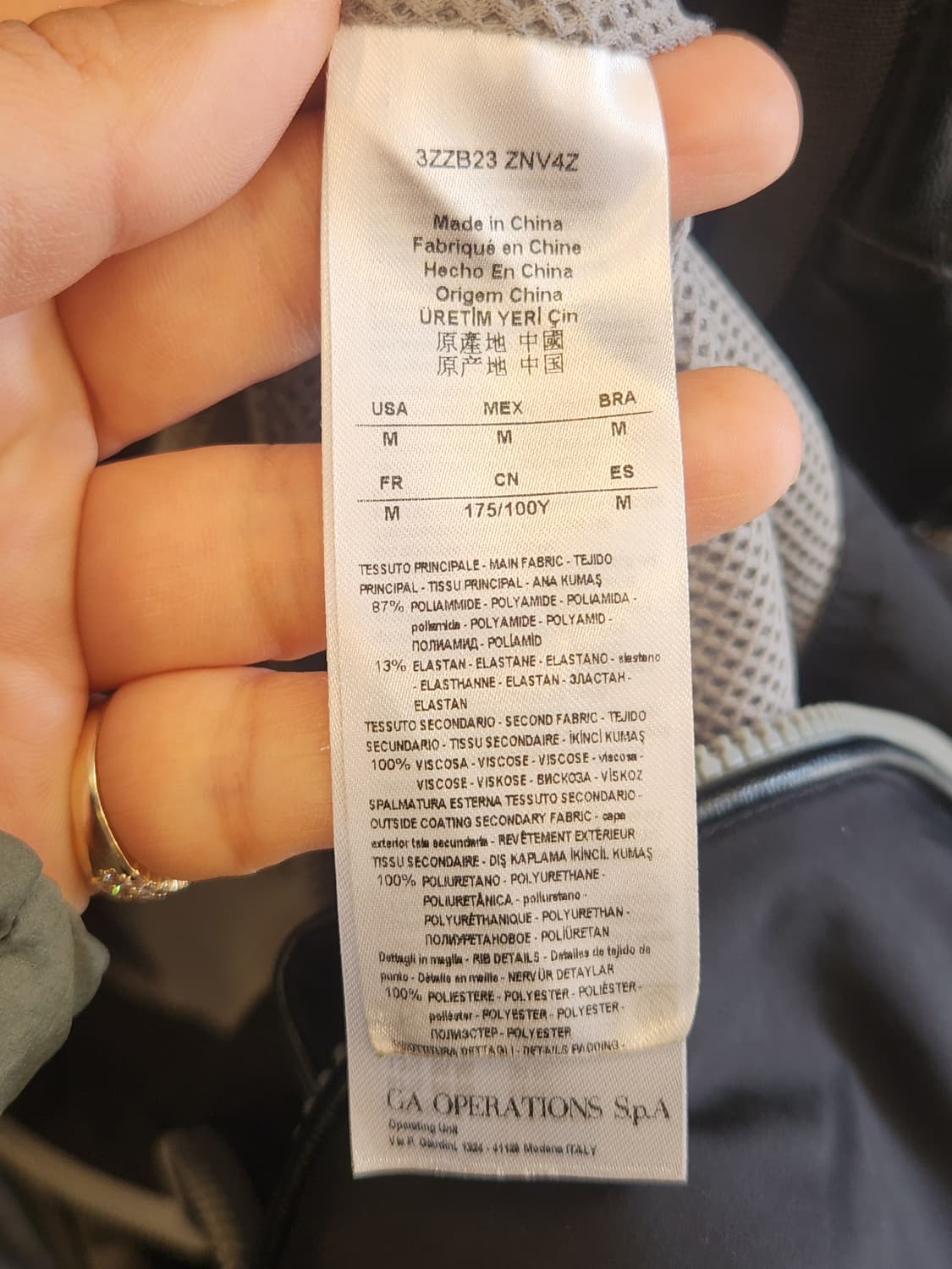 아르마니익스체인지 블랙 점퍼 상품이미지8