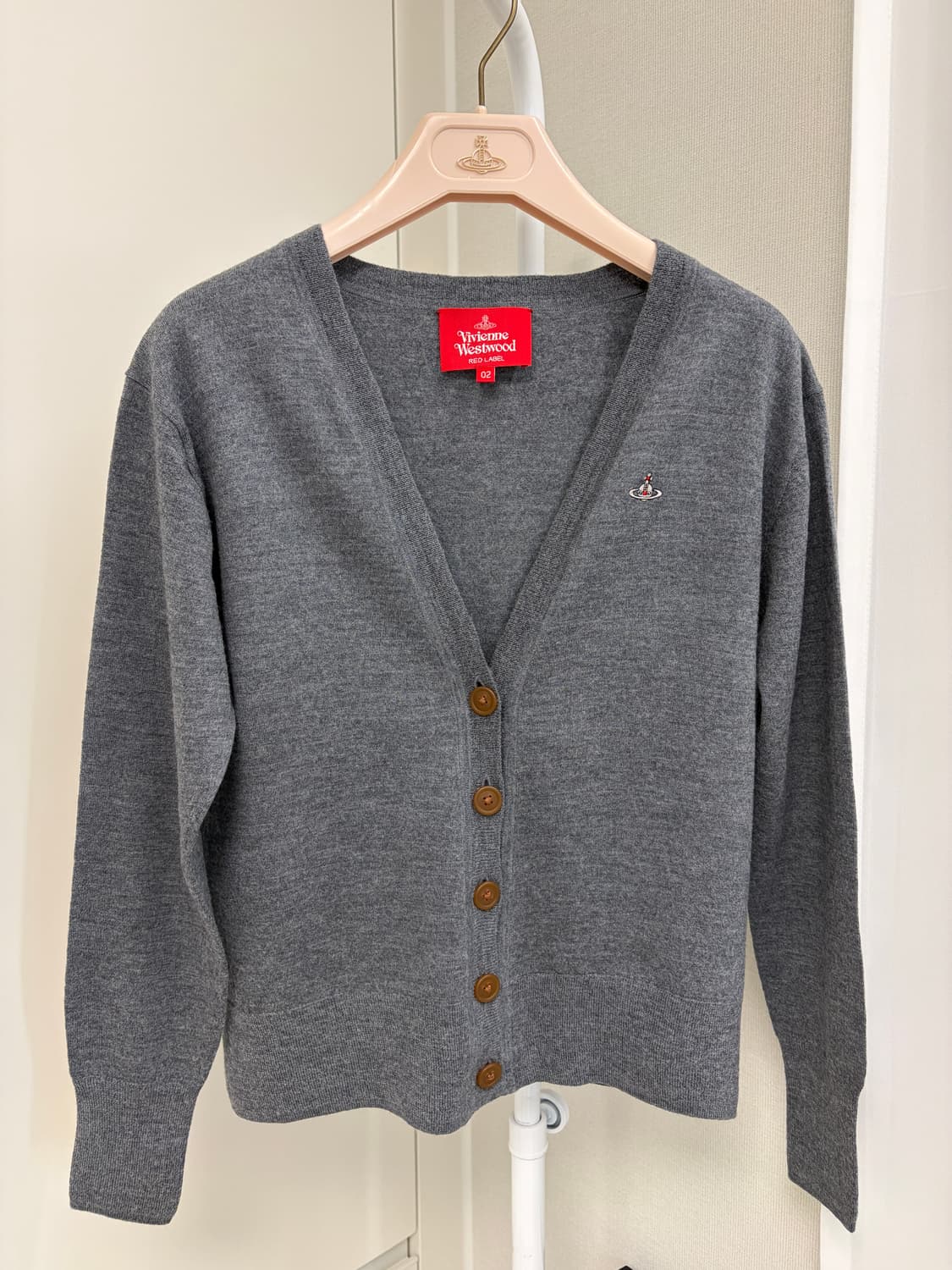 비비안웨스트우드 레드라벨 울 가디건 상품이미지3
