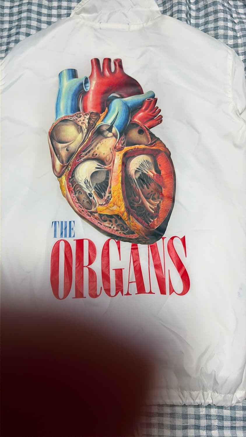 (M) 언더커버 THE ORGANS 코치 자켓 화이트 상품이미지4