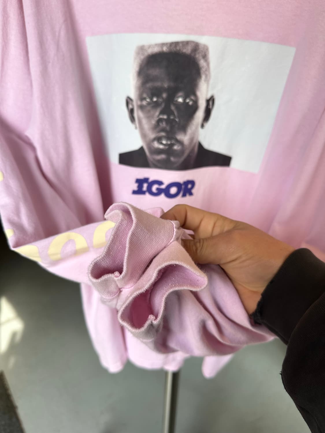 타일러 더 크리에이터 래퍼 프린팅 롱슬리브 티셔츠 상품이미지4