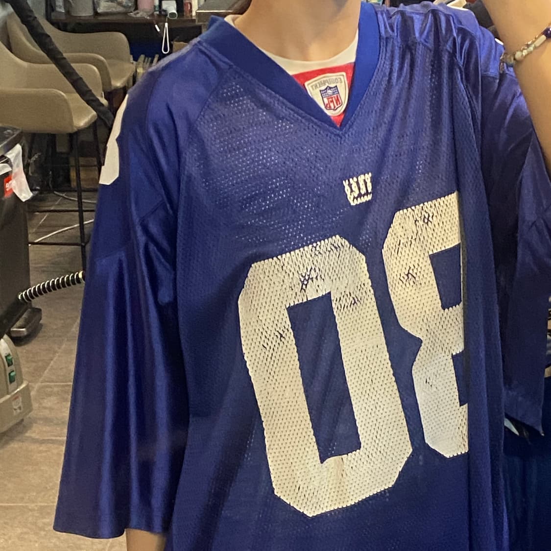 [NO.9] NFL 풋볼 져지 반팔티 블루 상품이미지3