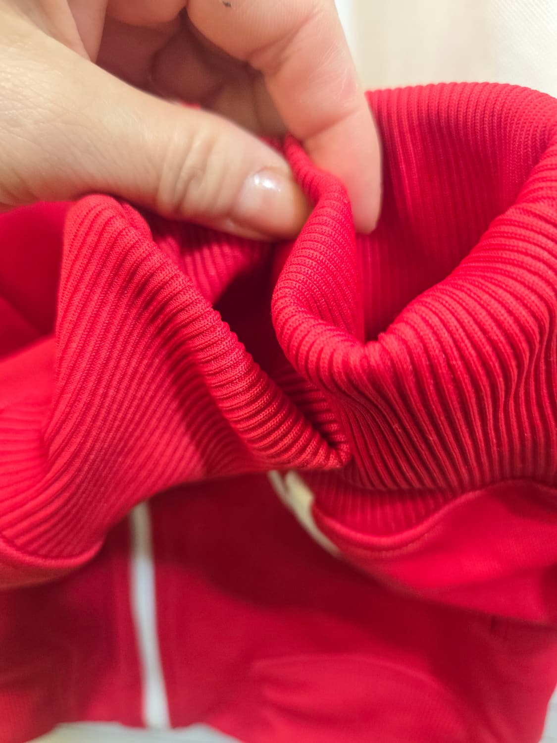 아디다스 페루 축구 져지 트랙탑 레드 상품이미지4