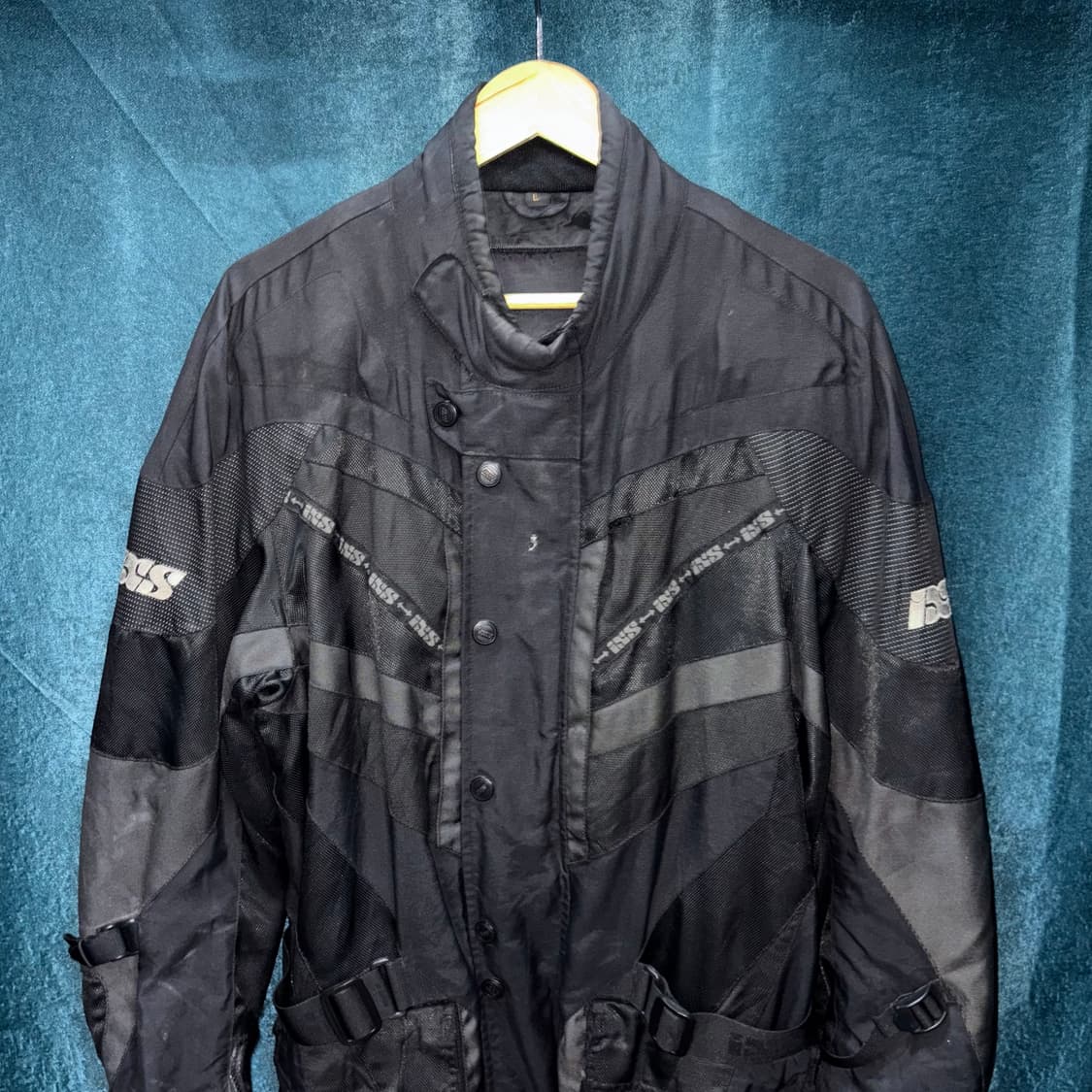 (L) IXS(아이에스엑스) 빈티지 바이커 자켓 made in Swiss 상품이미지2