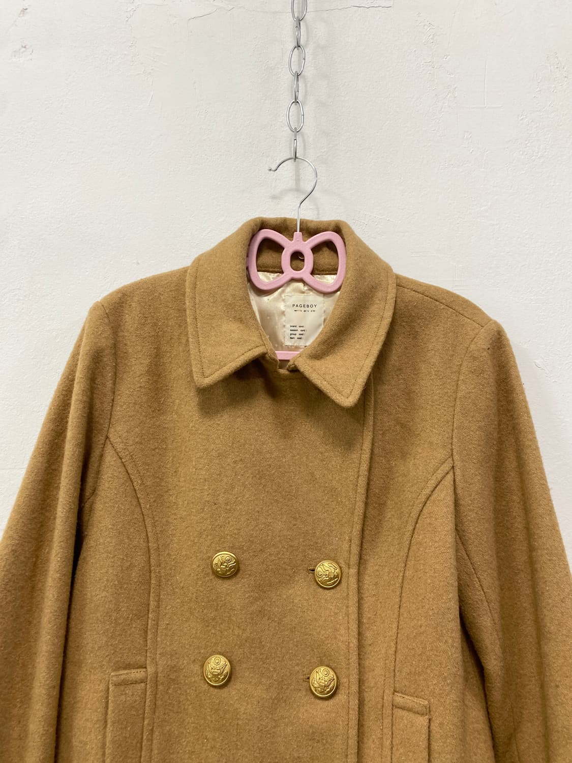 [PAGE BOY] 라떼갸루 리락쿠마 숏코트 상품이미지7