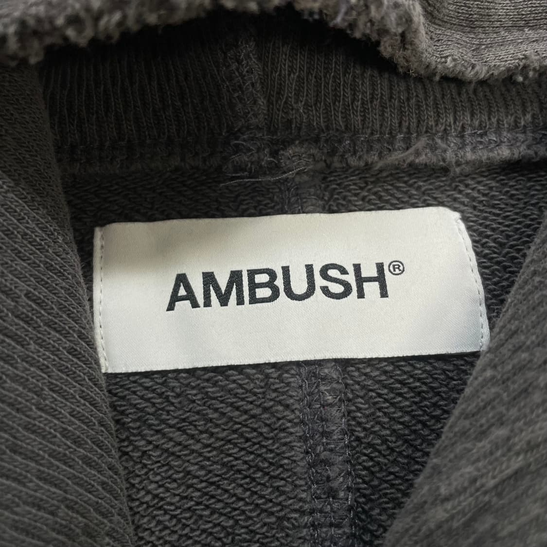앰부쉬 Ambush 로우 엣지 피그먼트 후드티 상품이미지4