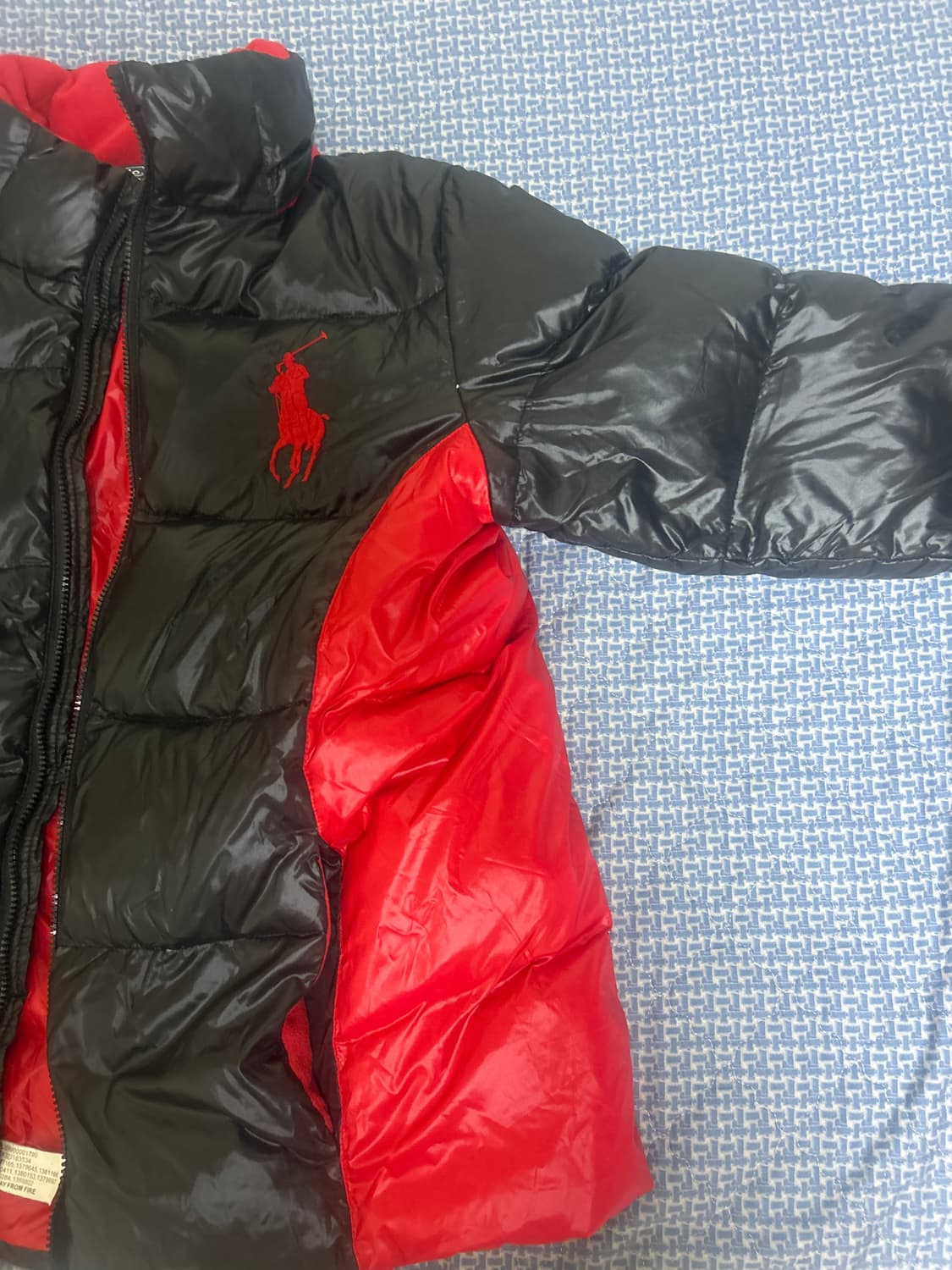 폴로 빅포니 레드 패딩 상품이미지3