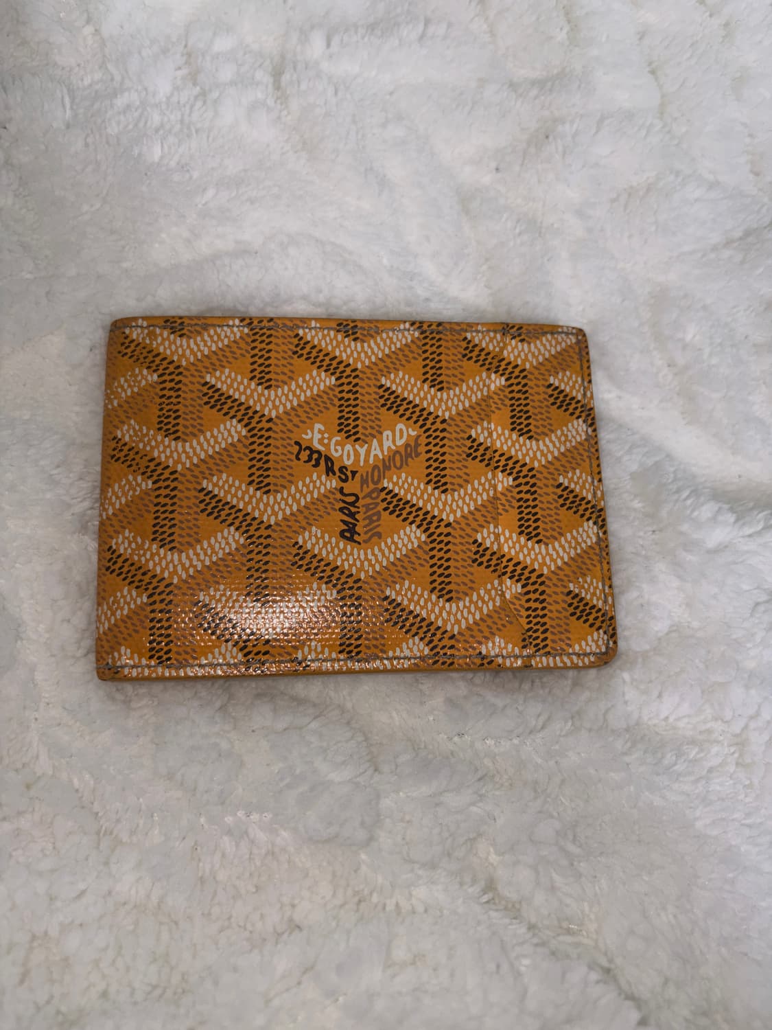 고야드 빅투와르 반지갑 옐로우 상품이미지1