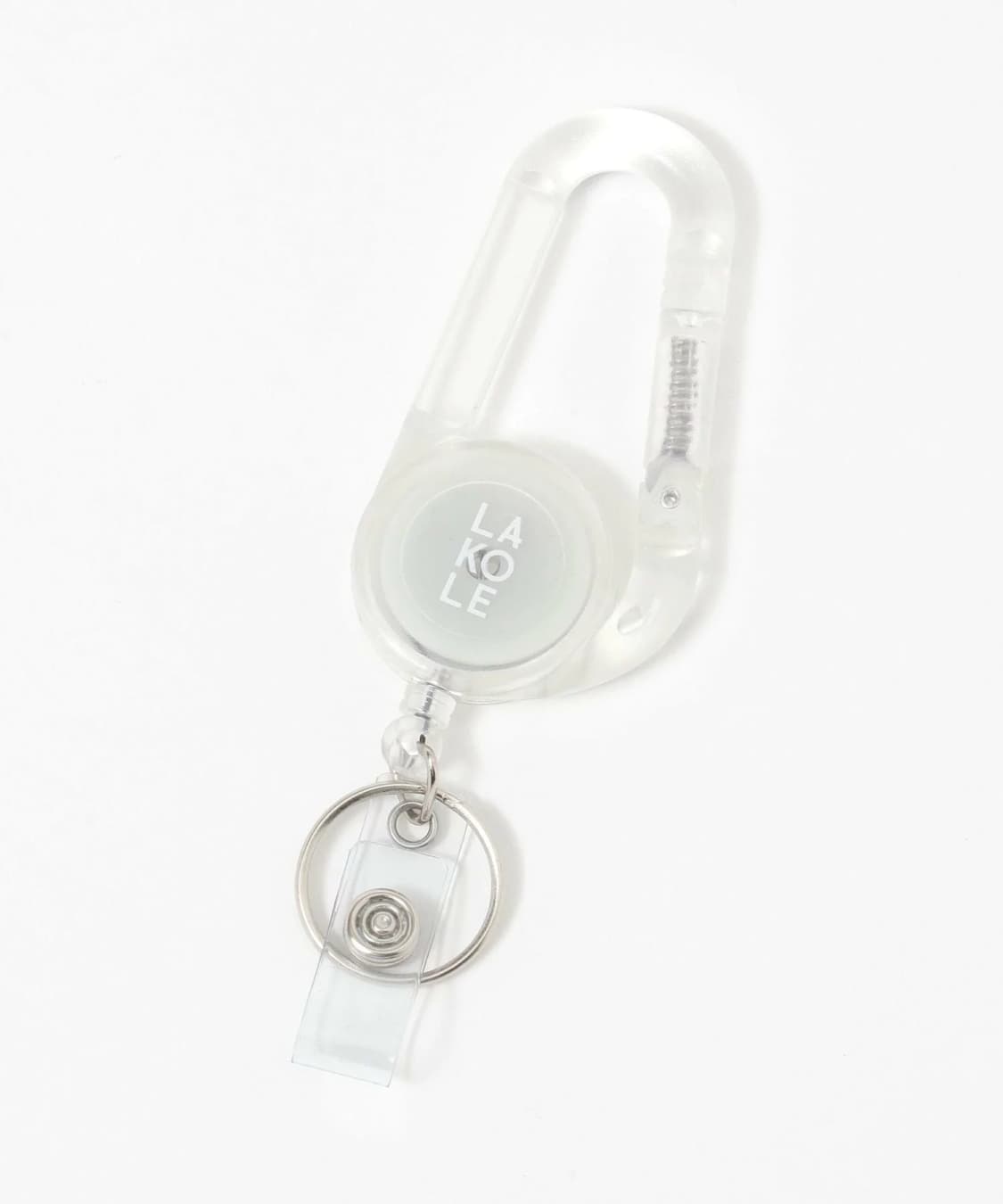 [LAKORE] 와이어 카라비너 키링 그린색 상품이미지3