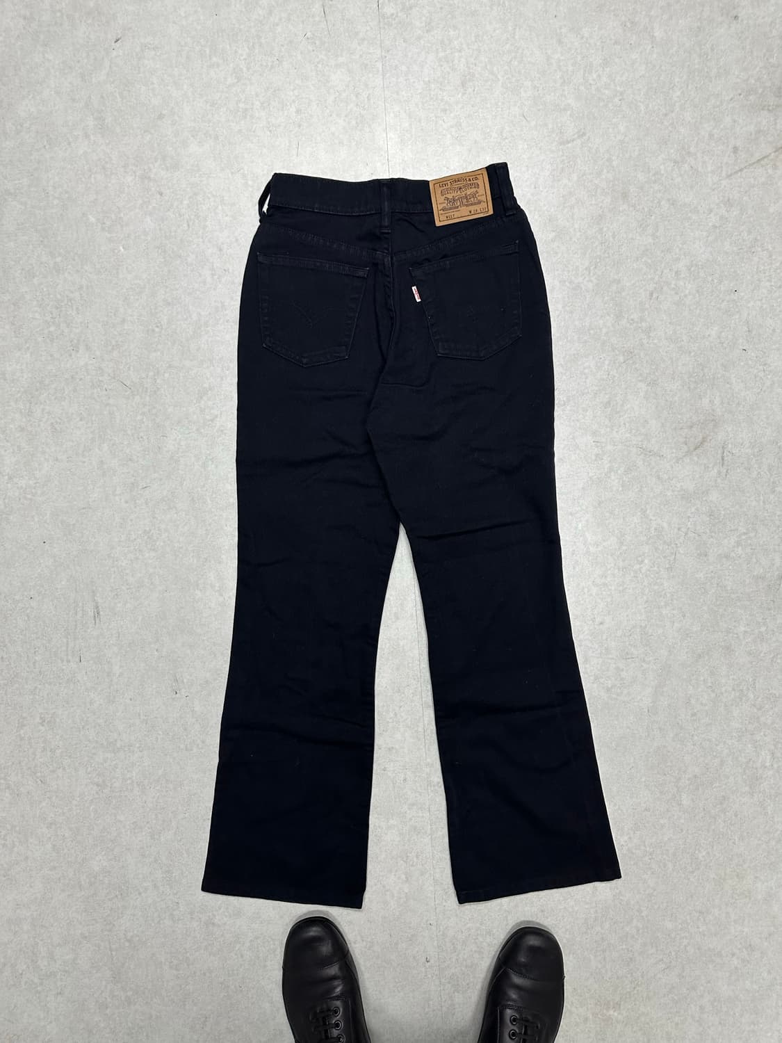 리바이스 517 흑청 플레어 상품이미지5