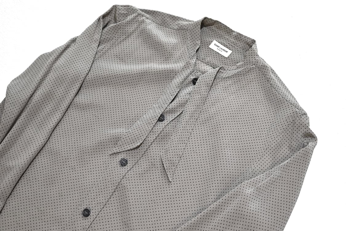 Saint Laurent 2012 tie collar shirts 상품이미지2