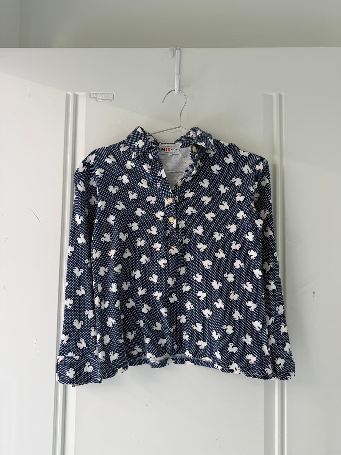 일본빈티지 패턴 카라 롱슬리브 상품이미지5