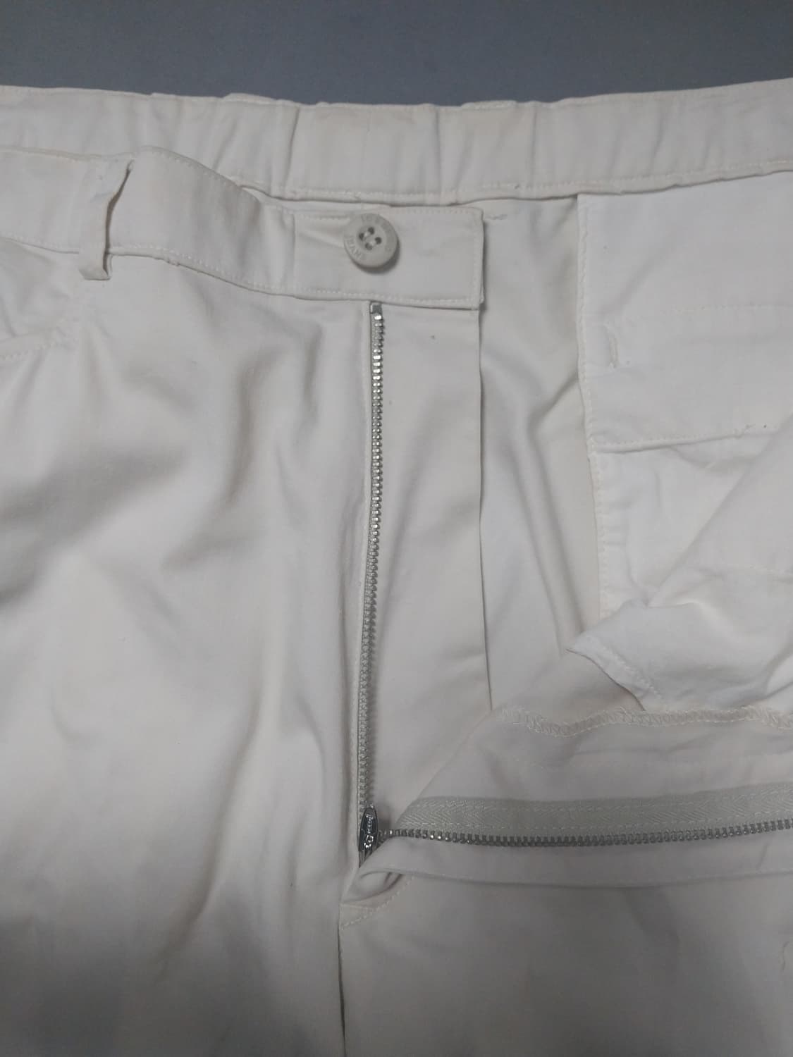 [37] 아이스버그 진스 린넨 벌룬 치노 팬츠 아이보리 상품이미지6