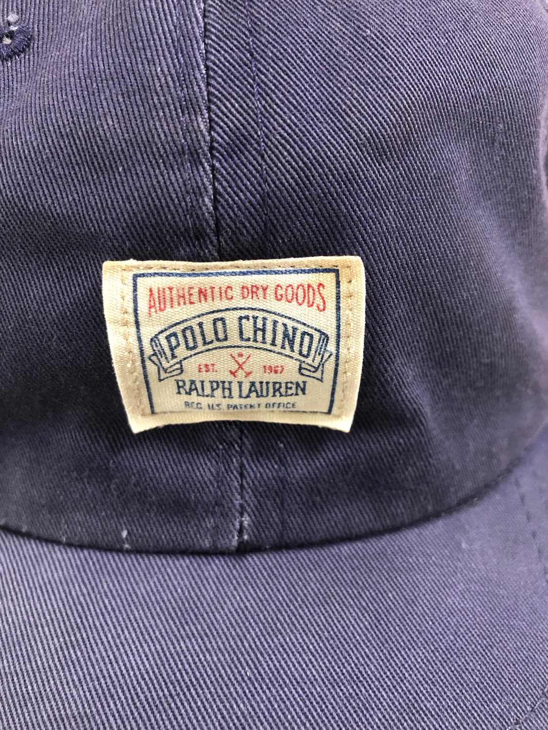 90‘s made in usa 폴로 치노 볼캡 상품이미지4