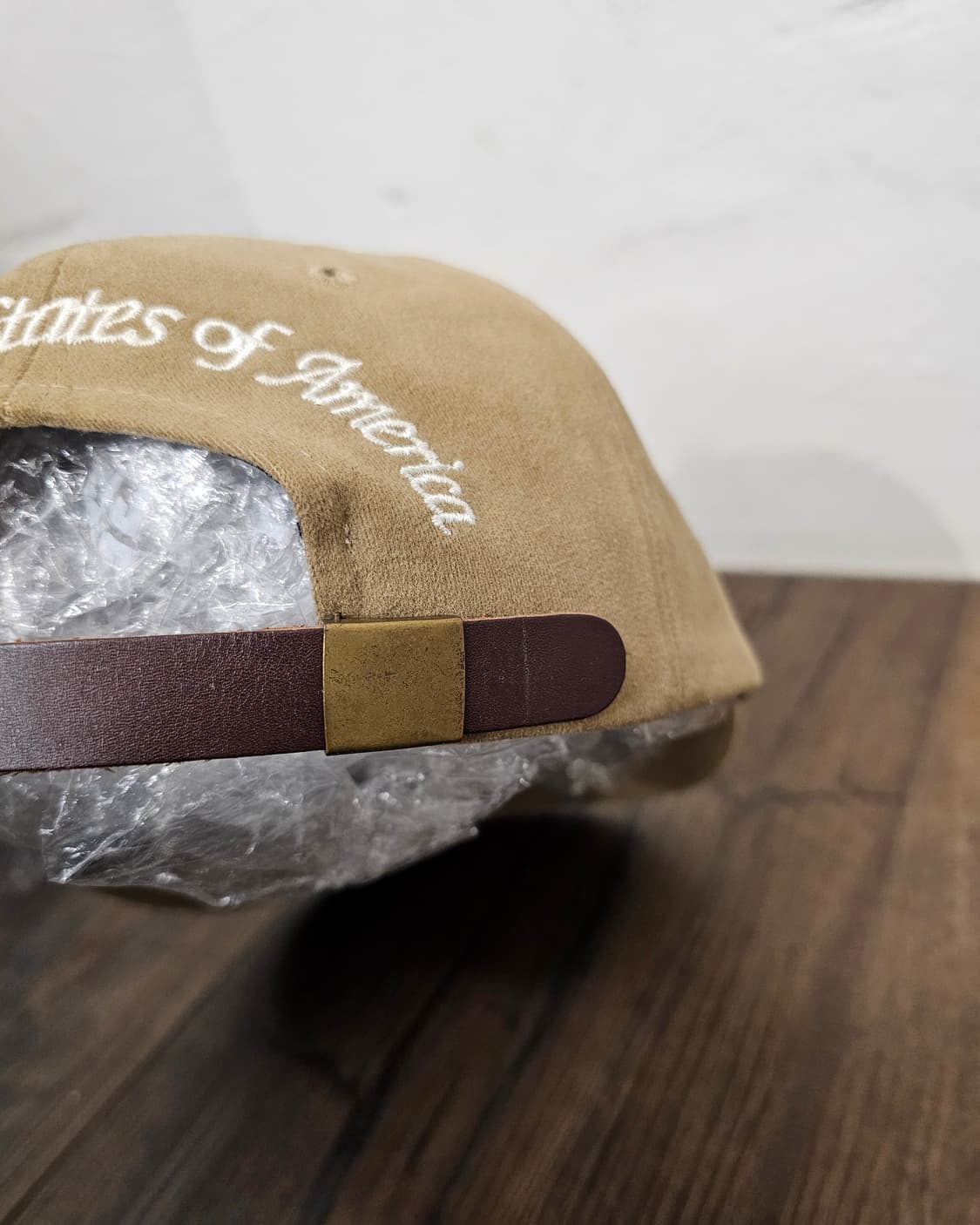 Japan 베이지 USA패치 피치스킨 스냅백 상품이미지5