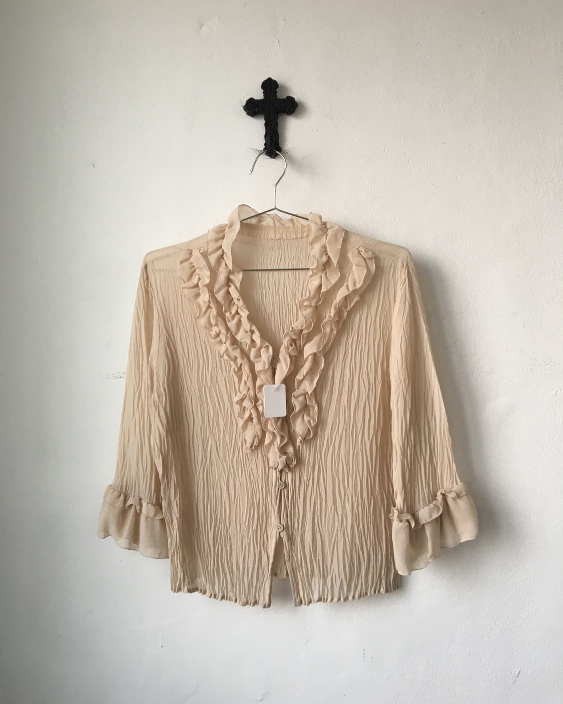 Frill pleats blouse 상품이미지2