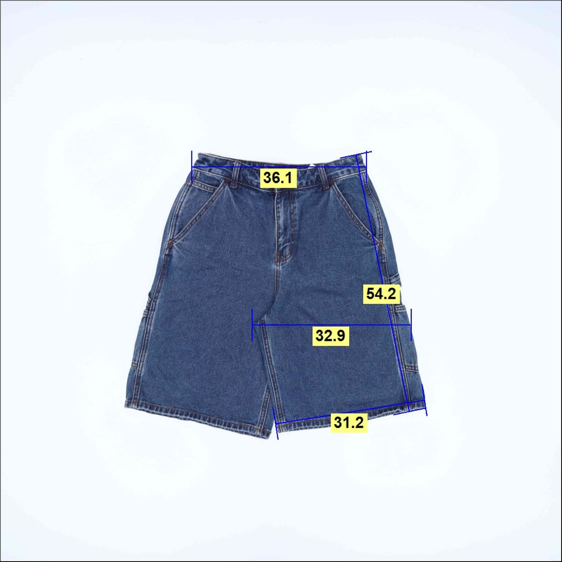 26 무신사스탠다드 데님 반바지 0413M 상품이미지5