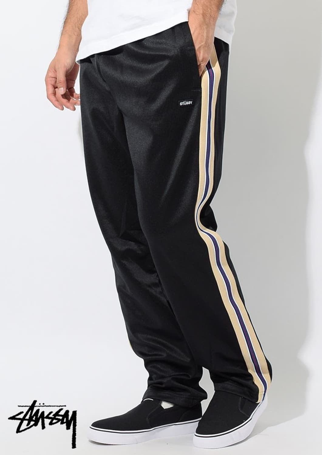 스투시 사이드라인 트랙팬츠 (S) 상품이미지1