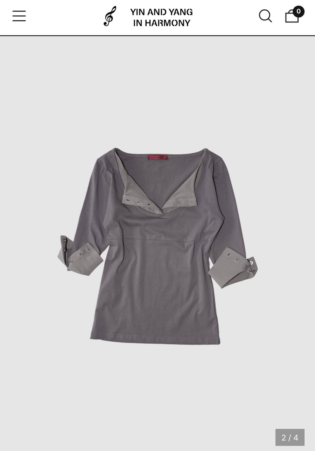 인앤양인하모니 레이어드 탑 상품이미지2