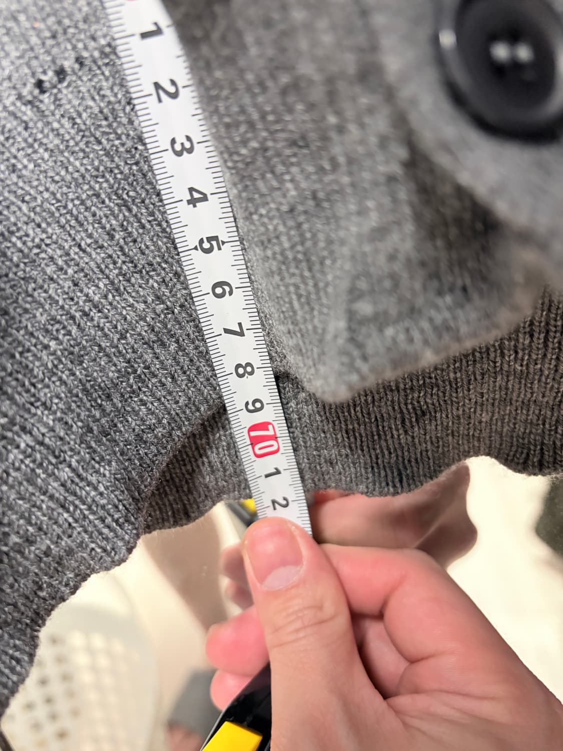 CDG 스쿨 가디건 그레이 F(XXL) 상품이미지5