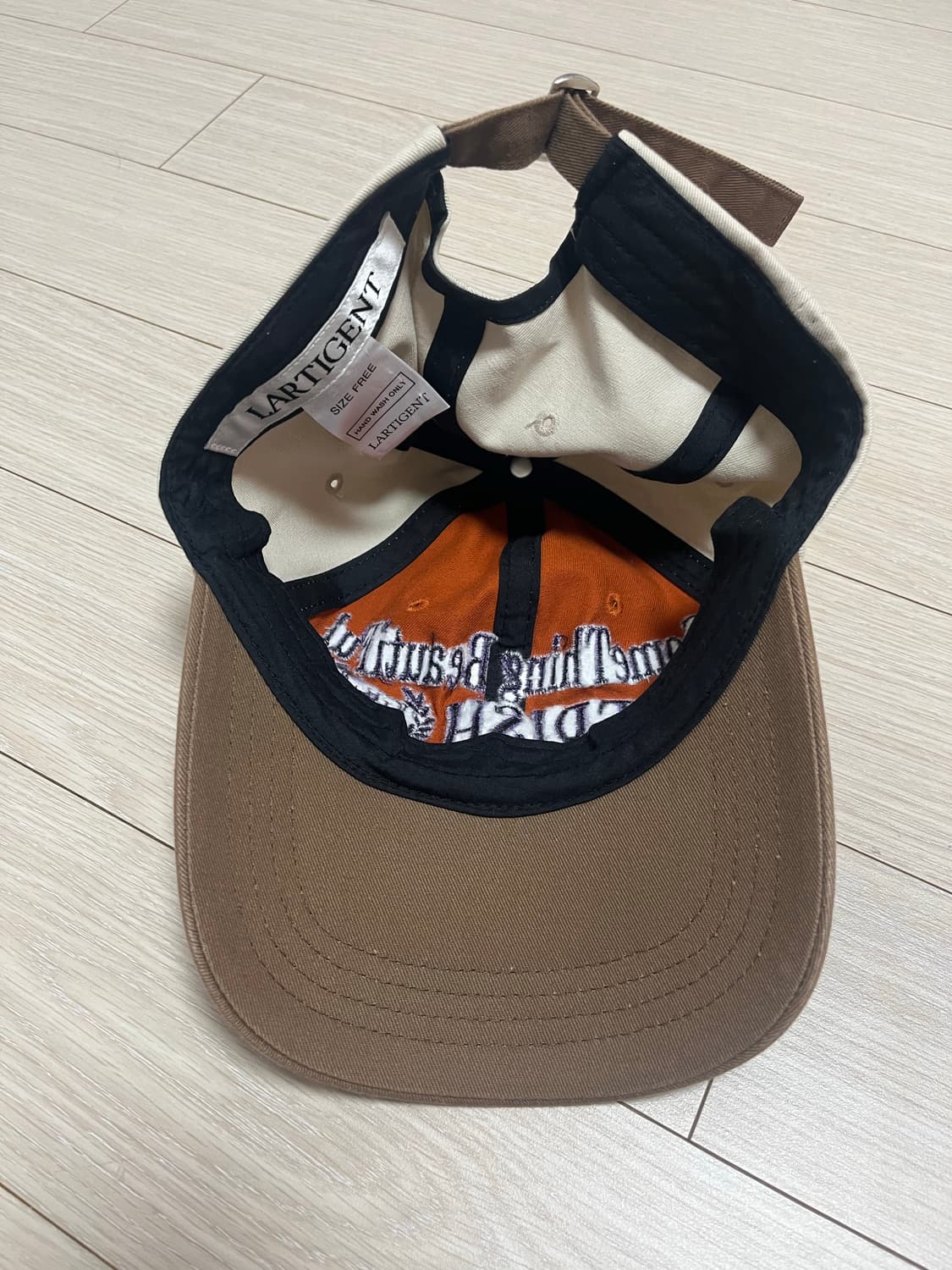 라티젠 볼캡 오렌지/브라운 상품이미지3