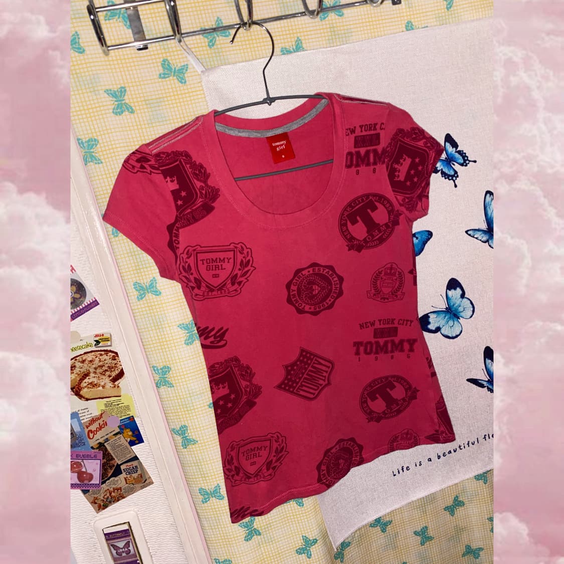 타미걸 핑크 펑크 티셔츠 상품이미지10