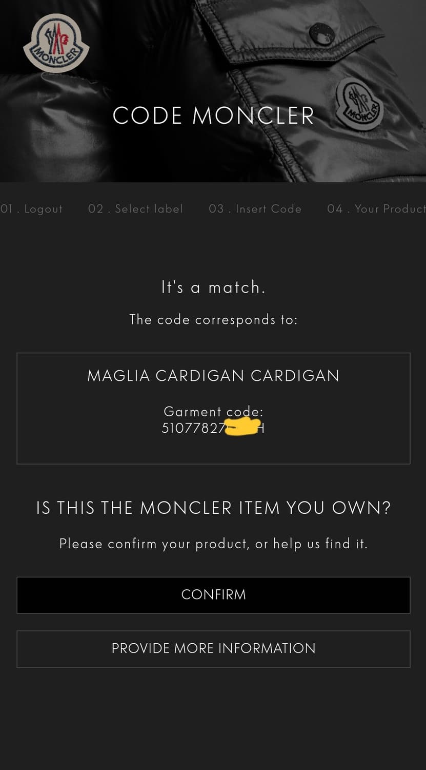 몽클레어 니트패딩 L사이즈 상품이미지3