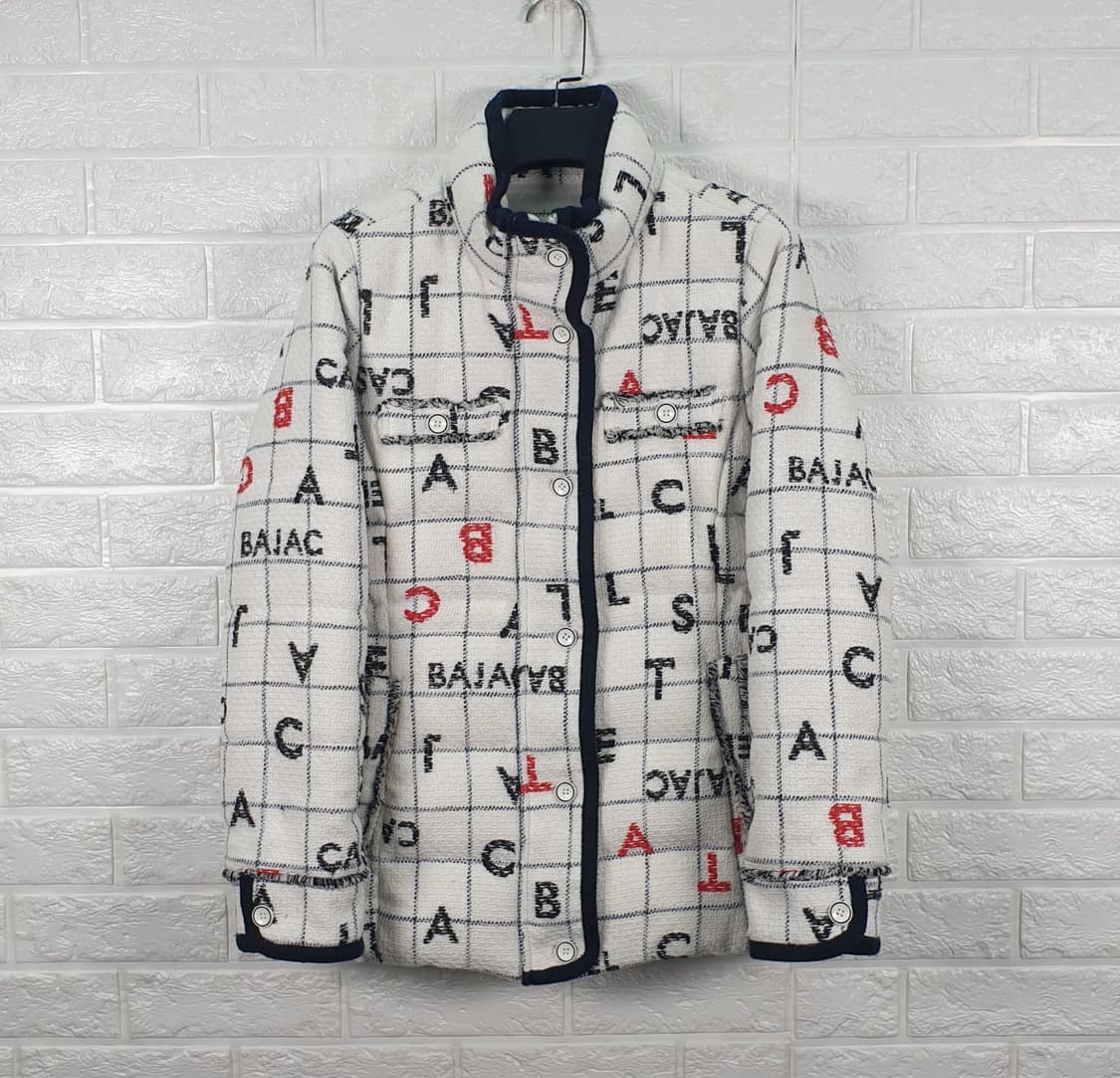 [90]까스텔바작 트위드 구스다운 점퍼 상품이미지3