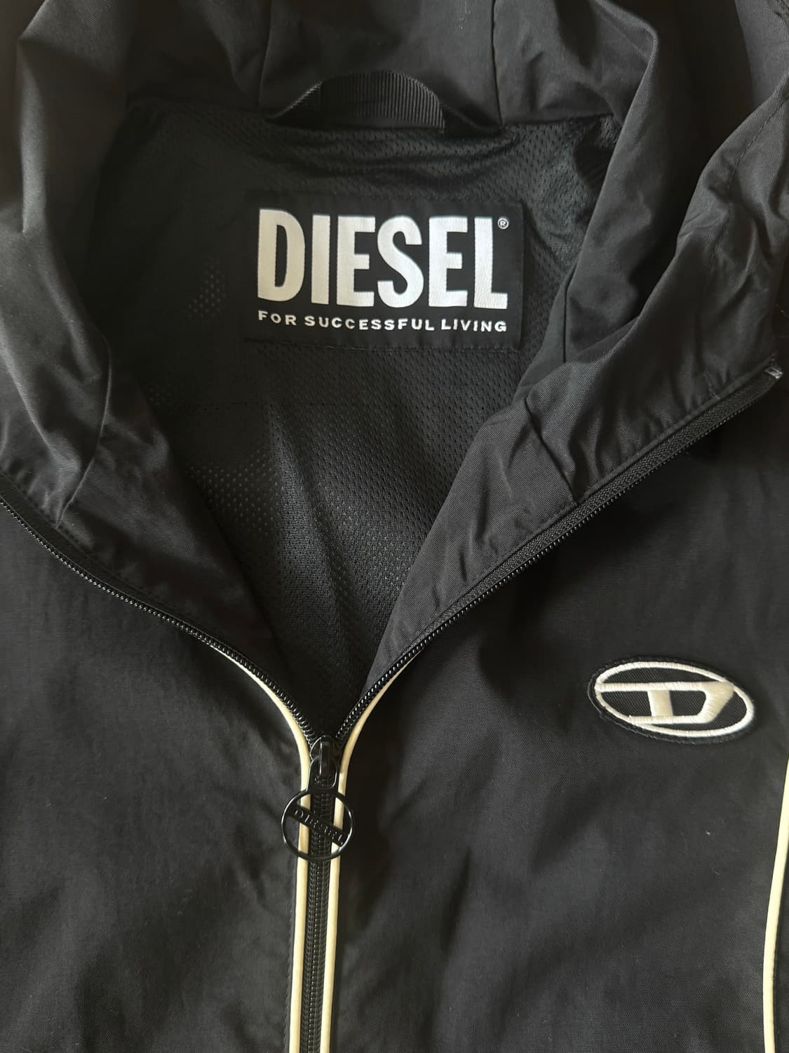 디젤 J-하이브스 콘트라스트 바람막이 M사이즈 상품이미지2